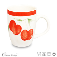 Cherry Stoneware Ceramic Handpainting Mug